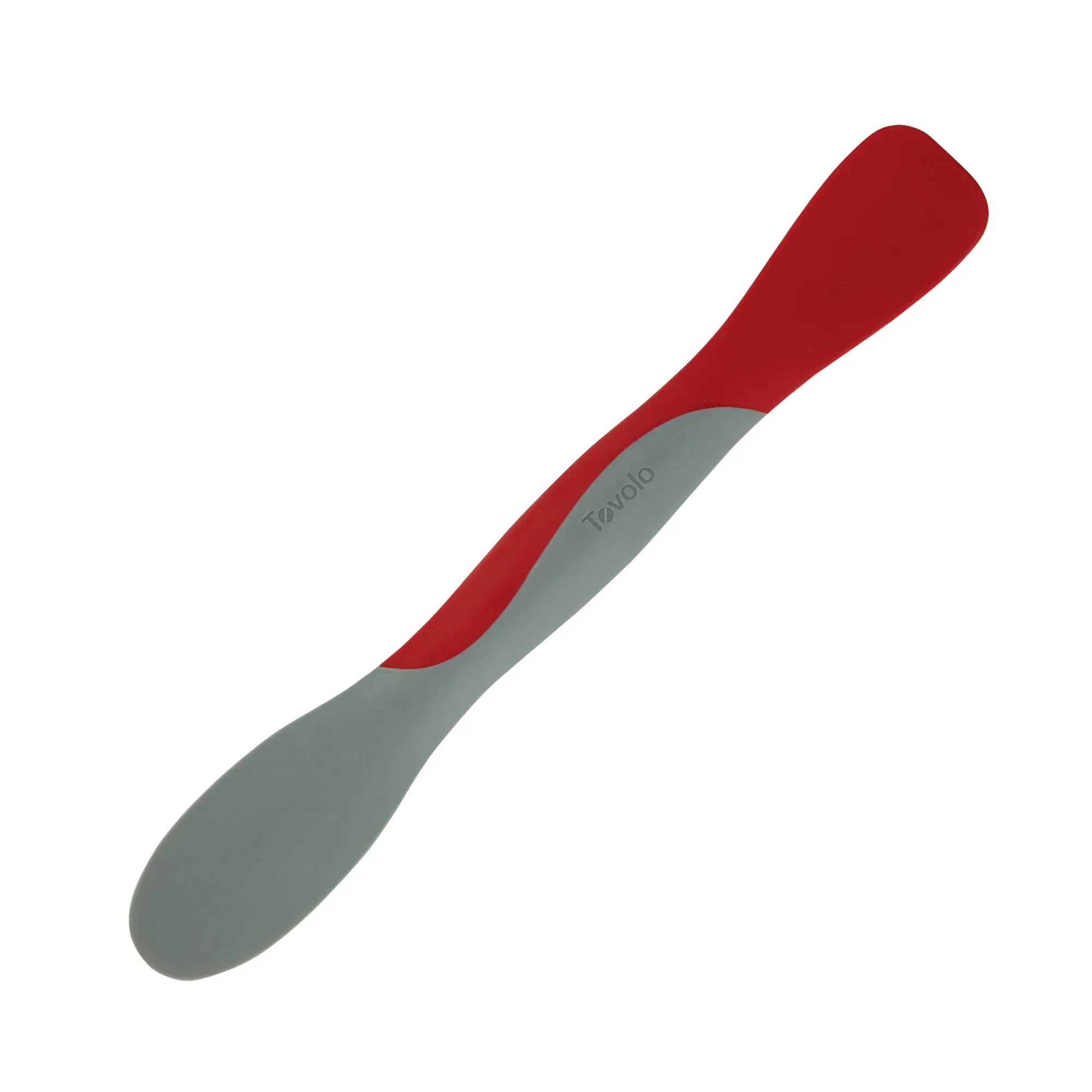 Mini Scoop and Spread 8 Inch Dual-End Spreader Tool, Cayenne (5-Pack)